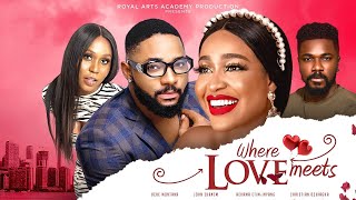 Watch Uche Montana John Ekanem Ekamma EtimInyang in WHERE LOVE MEETS  Latest Nollywood Movie [upl. by Edmon]