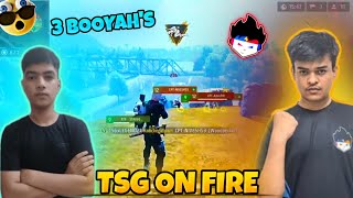 TSG ARMY 3 OP BOOYAHS 🔥 IN RANK WAR GRAND FINAL DAY 1 💯  ROCKYRDX REACTION 🤯 [upl. by Letsyrhc]