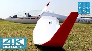 DG 1000 S 1225 PARITECH RC SCALE GLIDER AFT25EVO KTW SCHAMBECK PIERRE GROSSE SEGELFLUGMESSE 4K [upl. by Xylina]