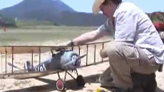 RC Sopwith Snipe engine test [upl. by Traci]