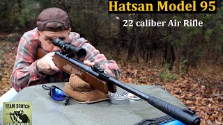 Hatsan Model 95 22 Caliber Air Rifle for SHTF [upl. by Lesiram316]