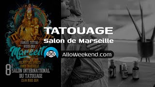 Salon International du Tatouage de Marseille 2024  Alloweekend [upl. by Annitsirhc]