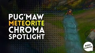 POGMAW KOGMAW METEORITE CHROMA SPOTLIGHT  LEAGUE OF LEGENDS [upl. by Anawt947]