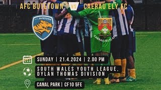 AFC Butetown Vs Caerau Ely FC [upl. by Wilma]