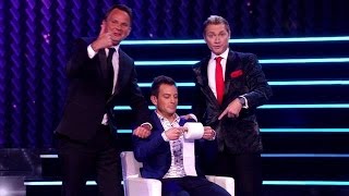 Peter amp Ronald nemen Dan Karaty in de maling  HOLLANDS GOT TALENT [upl. by Raybourne]