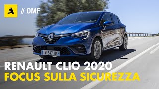 Renault Clio 2020 Sicurezza  Con trasmissione EDC le assistenze guida attive ADAS sono top [upl. by Ormiston]