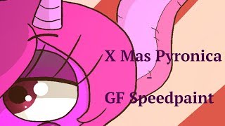 Speedpaint X Mas Pyronica  Gravity Falls [upl. by Shaner]