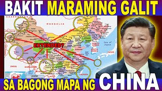 GRABE PALA ang PINAKABAGONG MAPA ng CHINA Ang DAMING SINAKOP [upl. by Olimpia]