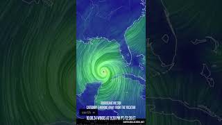 HurricaneMilton Moves away from the Yucatán toward Florida Cat 5 at 920 pm PT 10824 hurricane [upl. by Stavros604]