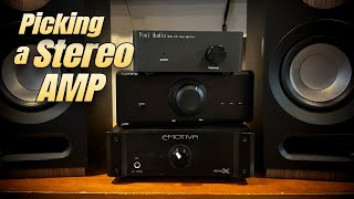 Picking my Stereo Amp 2022  Fosi vs Emotiva vs Topping [upl. by Ainatit]