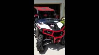 Occams UTVs GrizzTek RZR 900 Trail Rad Guard Protector Install [upl. by Dilaw]