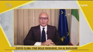 Michele Marsiglia  FederPetroli Italia su COP29 e Cambiamenti climatici [upl. by Saidnac]