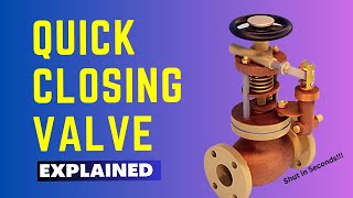 Quick Closing Valve Working Animation [upl. by Misa]