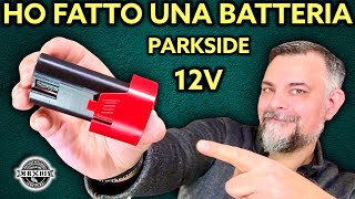 Ho ricreato anche una batteria Parkside 12V con la stampante 3D Flashforge adventurer 5M pro Lidl [upl. by Rosdniw]