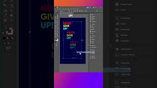 Simple trick for stunning shadow effect in Adobe Illustrator graphicdesign tutorials [upl. by Weisbrodt628]