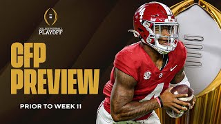 College Football Playoff Ranking Predictions No 8 Alabama RISES After WIN Over LSU I CBS Sports [upl. by Ladd444]