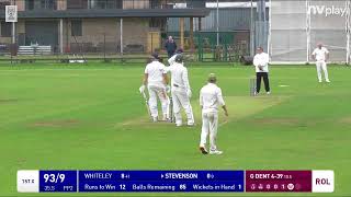 Belper Meadows 1XI vs Rolleston 1XI Derbyshire Premier League [upl. by Enayr345]