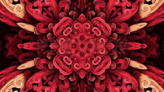 Kaleidoscopic Flower VJ Background Motion Graphics [upl. by Joung]