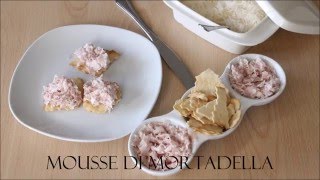 mousse di mortadella youtube [upl. by Wiskind55]