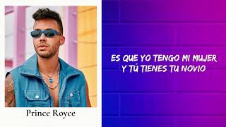 Prince Royce  Rechazame Lyrics [upl. by Enimzaj]