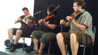 Quebecois Fiddle Workshop at Festival Mémoires et Racines [upl. by Ahsuatal803]