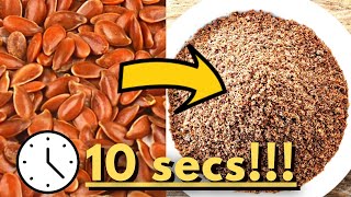 How to grind flax seeds and why you should [upl. by Daraj]