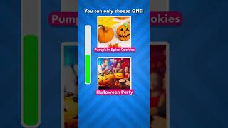 Pumpkin Spice Cookies vs Halloween Party What Will You Choose to Celebrate 🎃🍪 Quiz Rather [upl. by Emylee]