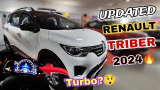 Renault Triber 2024 UPDATED😍  Triber 2024 Model  Shivansh Sharma vlog renault [upl. by Huntingdon28]