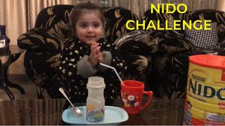 NIDO CHALLENGE  I CAN MAKE MY OWN NIDO [upl. by Tamis]