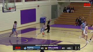 Ephs Highlights Williams Womens Basketball vs Tufts  January 26th 2024 [upl. by Lebasiairam540]