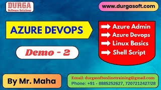 AZURE DEVOPS tutorials  Demo  2  by Mr Maha On 18062024 6AM IST [upl. by Gylys]