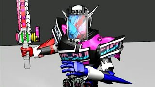 Kamen rider zio Decade form and finisher fan animation [upl. by Kal]