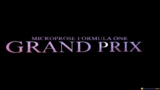 Formula 1 Grand Prix gameplay PC Game 1992 [upl. by Alrzc285]