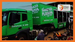 Sambaza furaha caravan traverses several areas in central Kenya [upl. by Winsor]