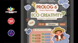 LIPUTAN CREATIVITY COLLABORATION INTERNATIONAL ECO CREATIVITY EXHIBITION 2024 PROLOG 6 12 13 OKTOB [upl. by Odille97]