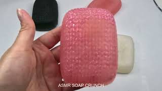 SOFT Glycerin Soap Cutting ASMR Satisfying Sounds [upl. by Ianteen76]