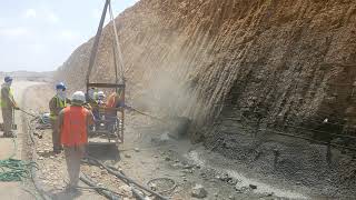 Shotcrete for Slope Protection [upl. by Dahcir]