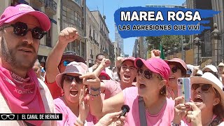 MAREA ROSA Las AGRESIONES que VIVÍ  Hernán Gómez [upl. by Rhiamon]