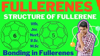 Fullerenes  Bonding in Fullerenes  Structure of Fullerene  What is fullerene  Buckyball [upl. by Jens]