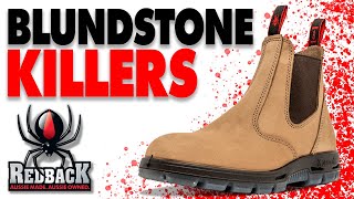 REDBACK  Most comfy boots EVER  CUT IN HALF  Blundstone Killers [upl. by Aninad790]