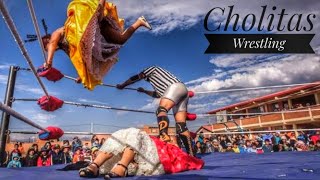 Cholitas Wrestling Lucha de Cholitas El Alto La Paz Bolivia [upl. by O'Neill]