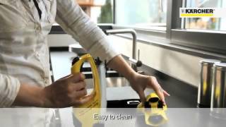 Kärcher WV 50 plus Battery driven Window Vacuum Demonstration Demo window vac Cleaning [upl. by Dodie]