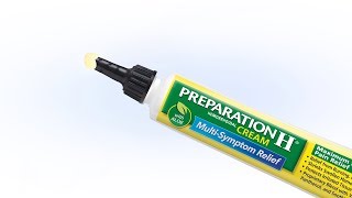 How to Apply PREPARATION H® Maximum Strength Pain Relief Cream [upl. by Wein130]