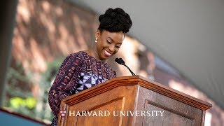 Author Chimamanda Ngozi Adichie addresses Harvards Class of 2018 [upl. by Ellezig]