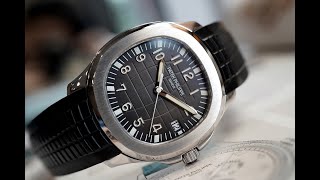 Patek Philippe Aquanaut 5167A Black Dial [upl. by Aizan]