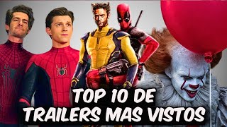 Deadpool amp Wolverine supera a SpiderMan No Way Home con el Trailer mas visto de la historia [upl. by Brecher]