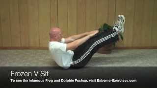 Frozen V Sit Exercise [upl. by Nelram]