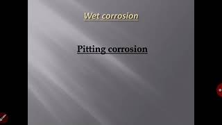 Pitting Corrosion [upl. by Mayworm536]