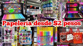 Desde 2 peso 😱 Papelería MAS BARATA DEL CENTRO CDMX  Cerca del Zócalo Papeleria Xinaso [upl. by Mechelle951]