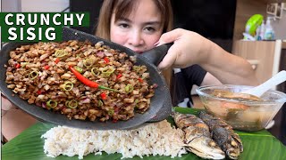 SISIG amp SINIGANG  Cook and Eat with me [upl. by Hanako]